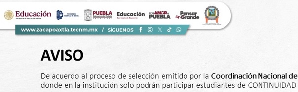 Aviso - Beca Jóvenes escribiendo el futuro