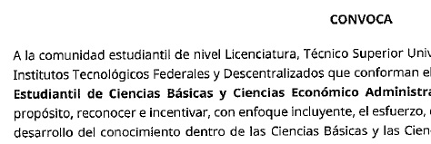 Evento Nacional Estudiantil de Ciencias Básicas 2025